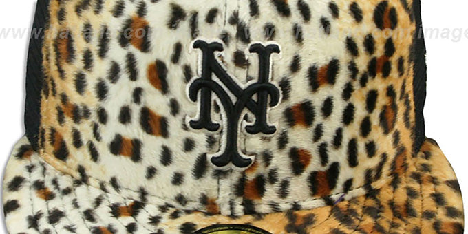 New Era New York Mets Leopard Fitted Hat w/ Nike Air Max 90 Golf NRG 'Leopard'