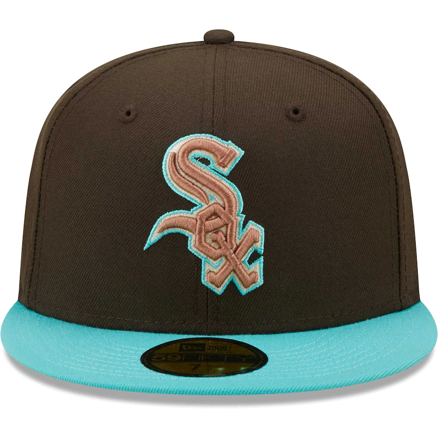 New Era Chicago White Sox Walnut Mint 2022 59FIFTY Fitted Hat