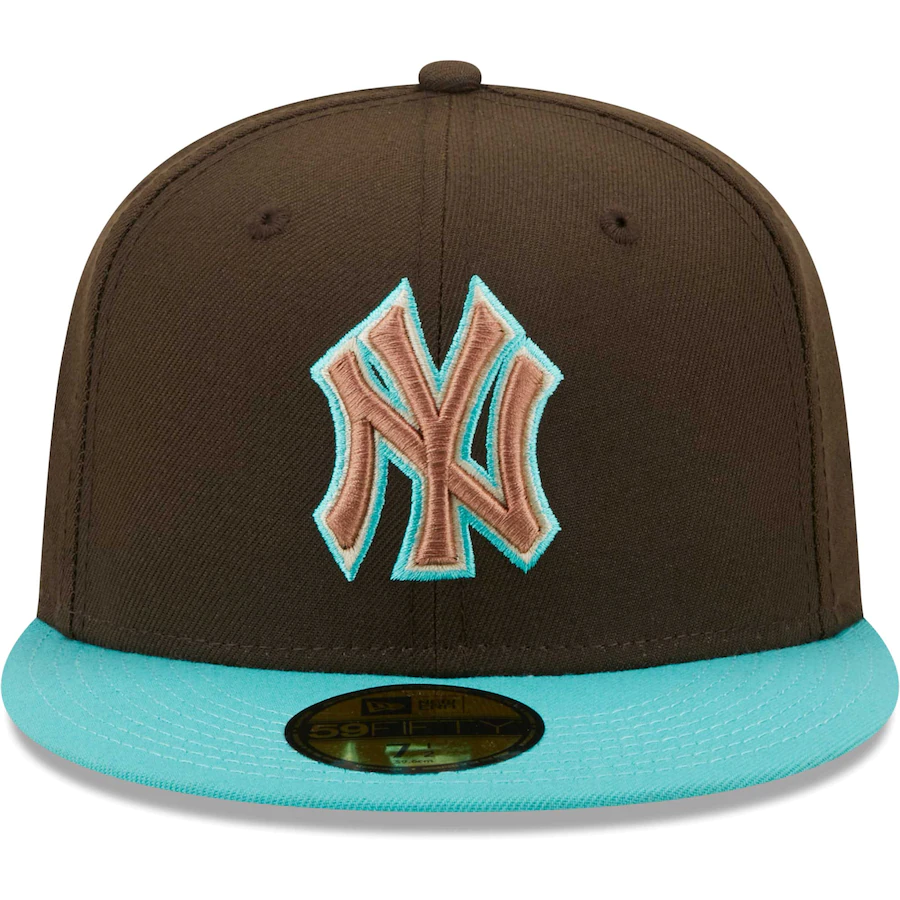 New Era New York Yankees Walnut Mint 2022 59FIFTY Fitted Hat