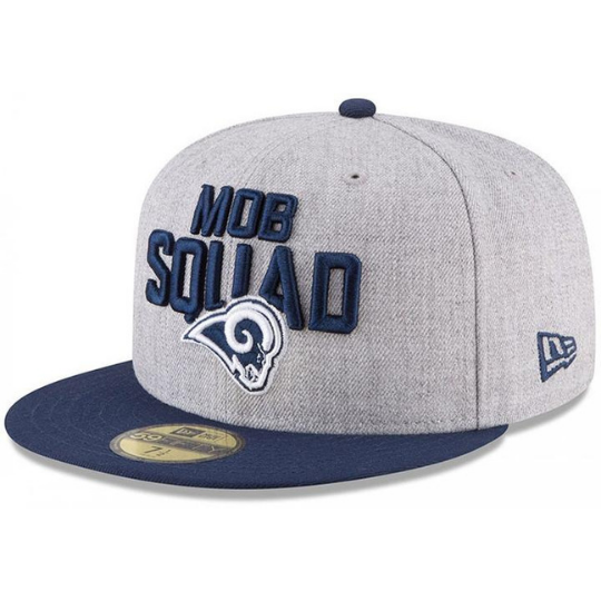 New Era NFL Los Angeles Rams 59FIFTY Draft Fitted Hat