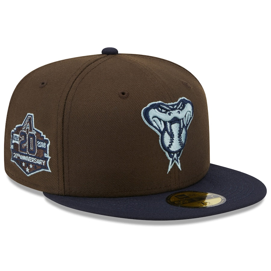 New Era Arizona Diamondbacks 20th Anniversary Walnut 59FIFTY Fitted Hat