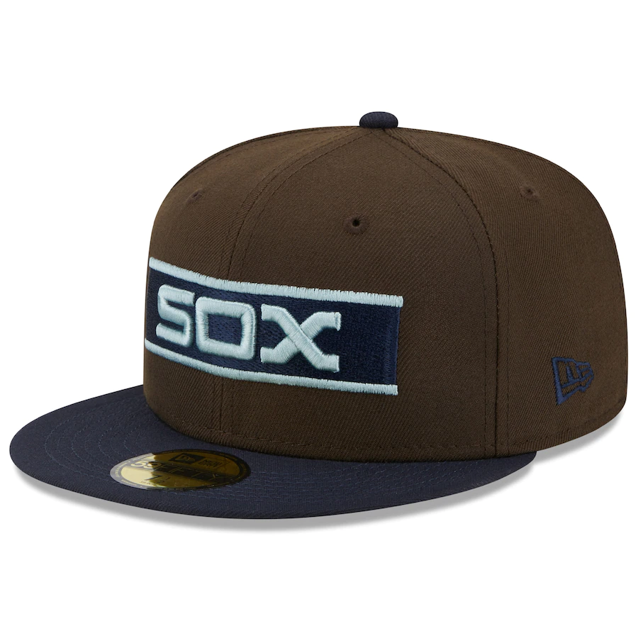 New Era Chicago White Sox 75th Anniversary Walnut 59FIFTY Fitted Hat