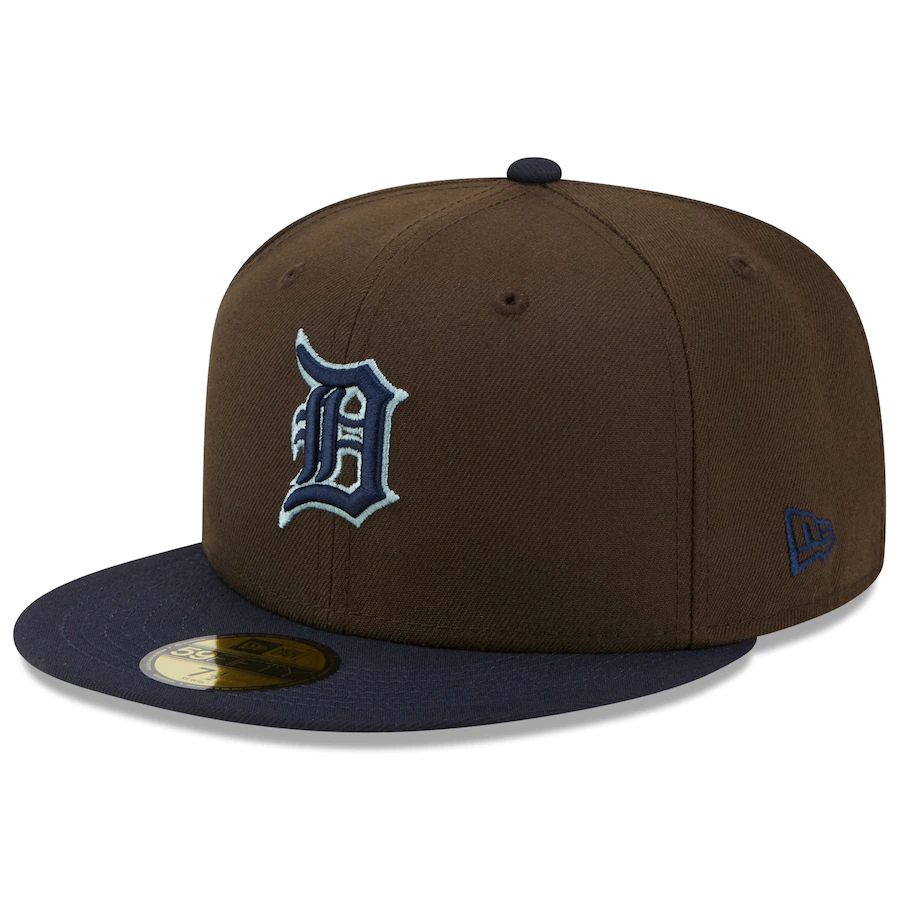 New Era Detroit Tigers 1984 World Series Walnut 59FIFTY Fitted Hat