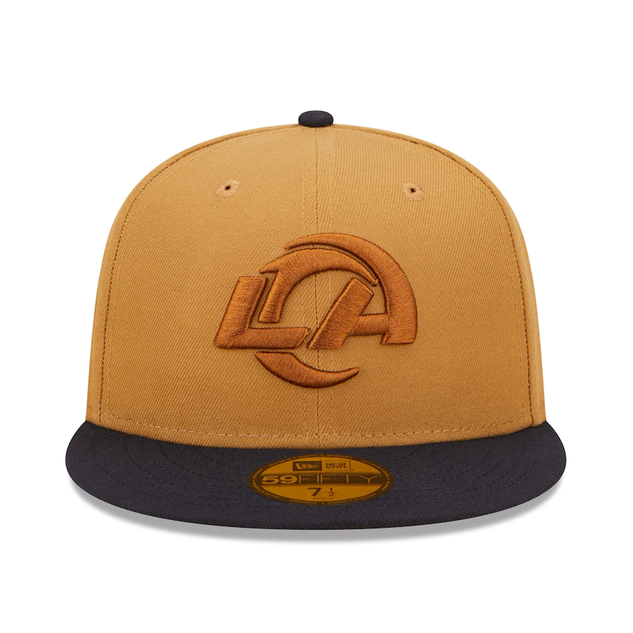 New Era Los Angeles Rams Tan/Navy SoFi Stadium Inaugural Season Wheat ...