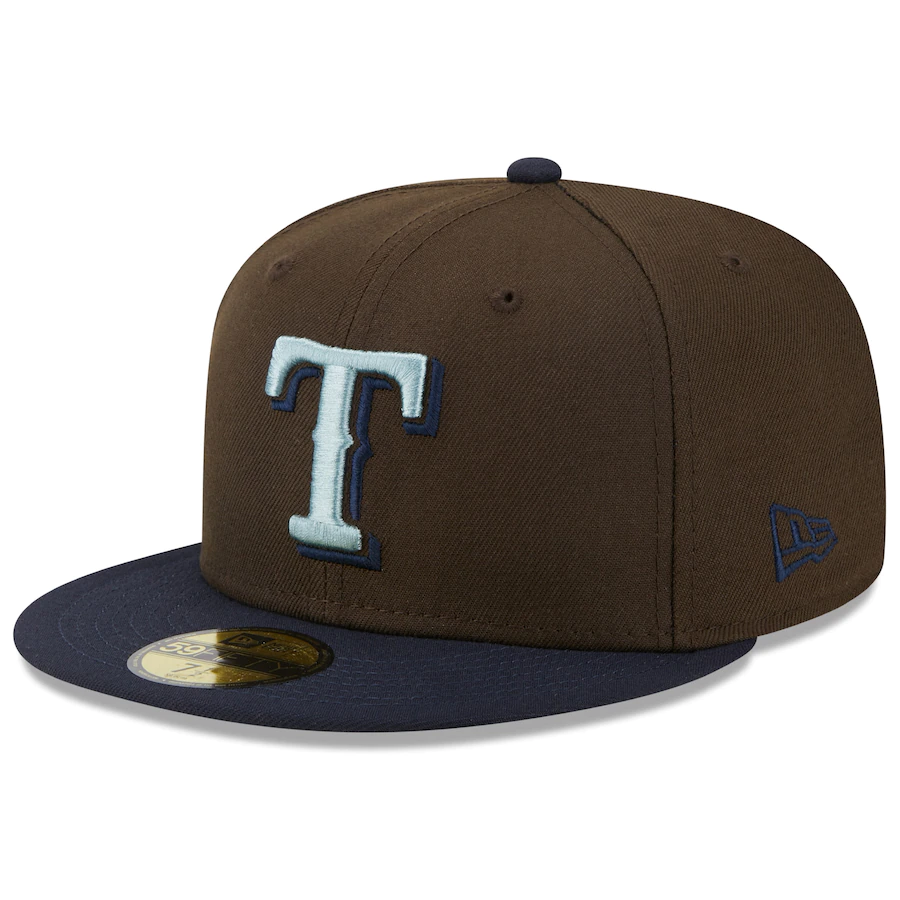 New Era Texas Rangers 2011 World Series Walnut 59FIFTY Fitted Hat