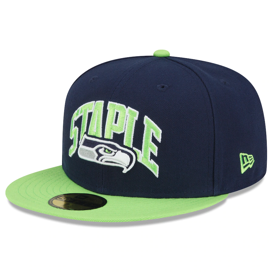 New Era NFL x Staple Seattle Seahawks 2022 59FIFTY Fitted Hat