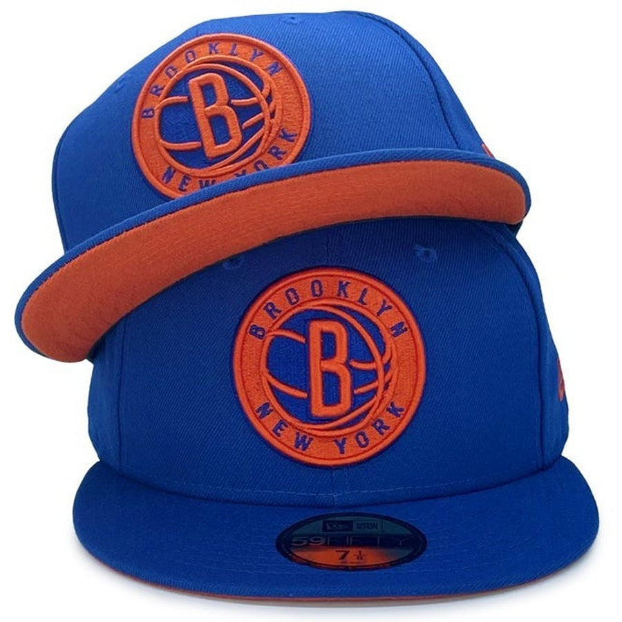 New Era Brooklyn Nets Royal Orange UV 59FIFTY Fitted Hat