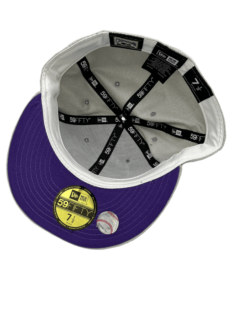 New Era x Pro Image Sports Arizona Diamondbacks Gray Metallic Suede 59FIFTY Fitted Hat