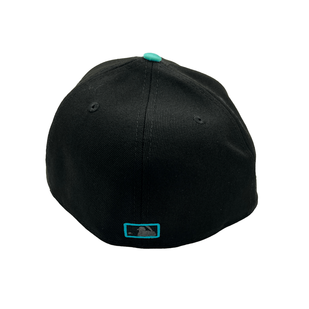 New Era Arizona Diamondbacks Black Metallic Side Patch 59FIFTY Fitted