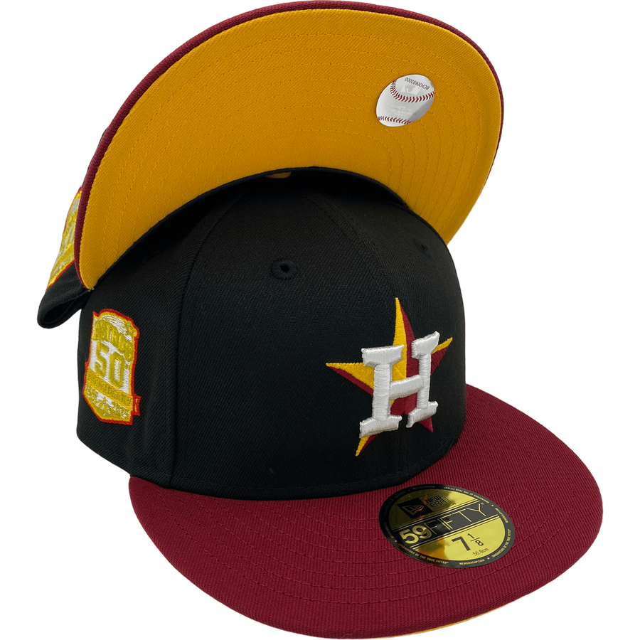 New Era Houston Astros Black Ridin Dirty UGK 59FIFTY Fitted Hat