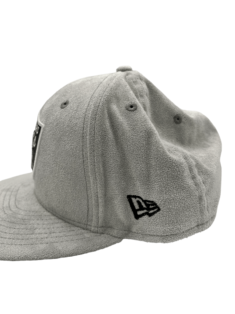 New Era x Pro Image Sports Las Vegas Raiders Gray Metallic Suede 59FIF