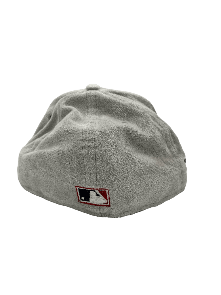 New Era x Pro Image Sports Anaheim Angels Gray Metallic Suede 59FIFTY Fitted Hat