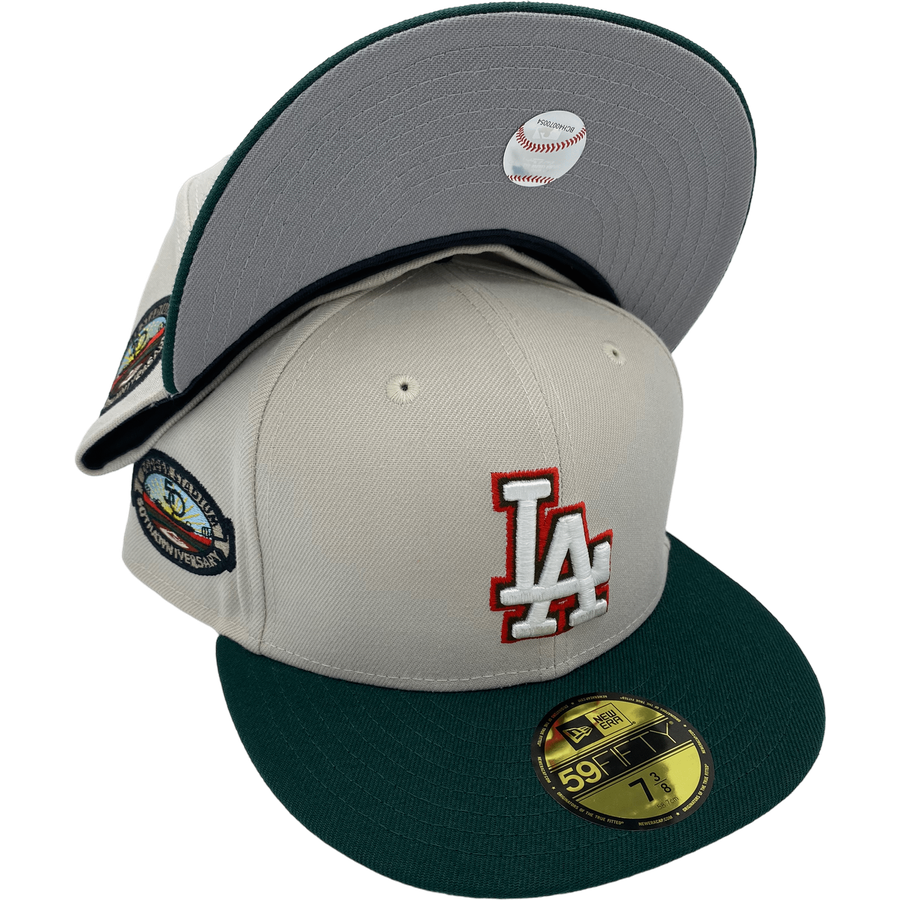 New Era Los Angeles Dodgers Stone Rose Bowl 59FIFTY Fitted Hat
