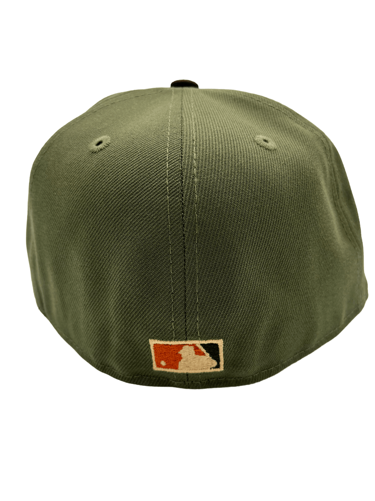 New Era Minnesota Twins Olive Green Landmark 59FIFTY Fitted Hat