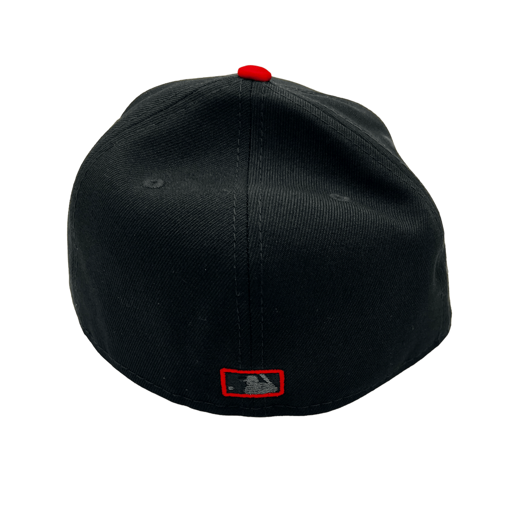 New Era Minnesota Twins Black Metallic Side Patch 59FIFTY Fitted Hat