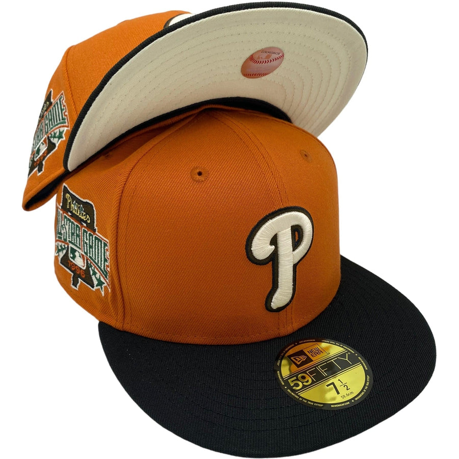 New Era Philadelphia Phillies Orange Polo 59FIFTY Fitted Hat