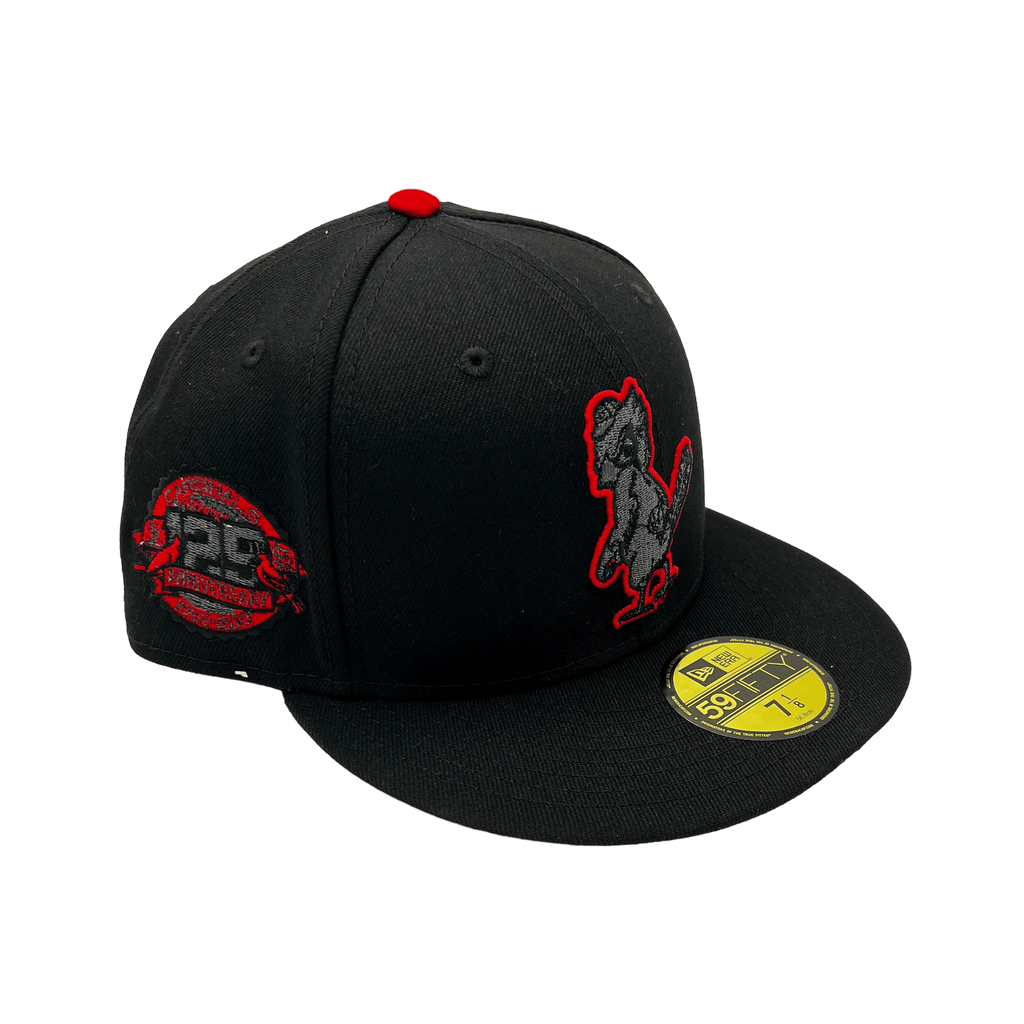 New Era St. Louis Cardinals Black Metallic Side Patch 59FIFTY Fitted Hat