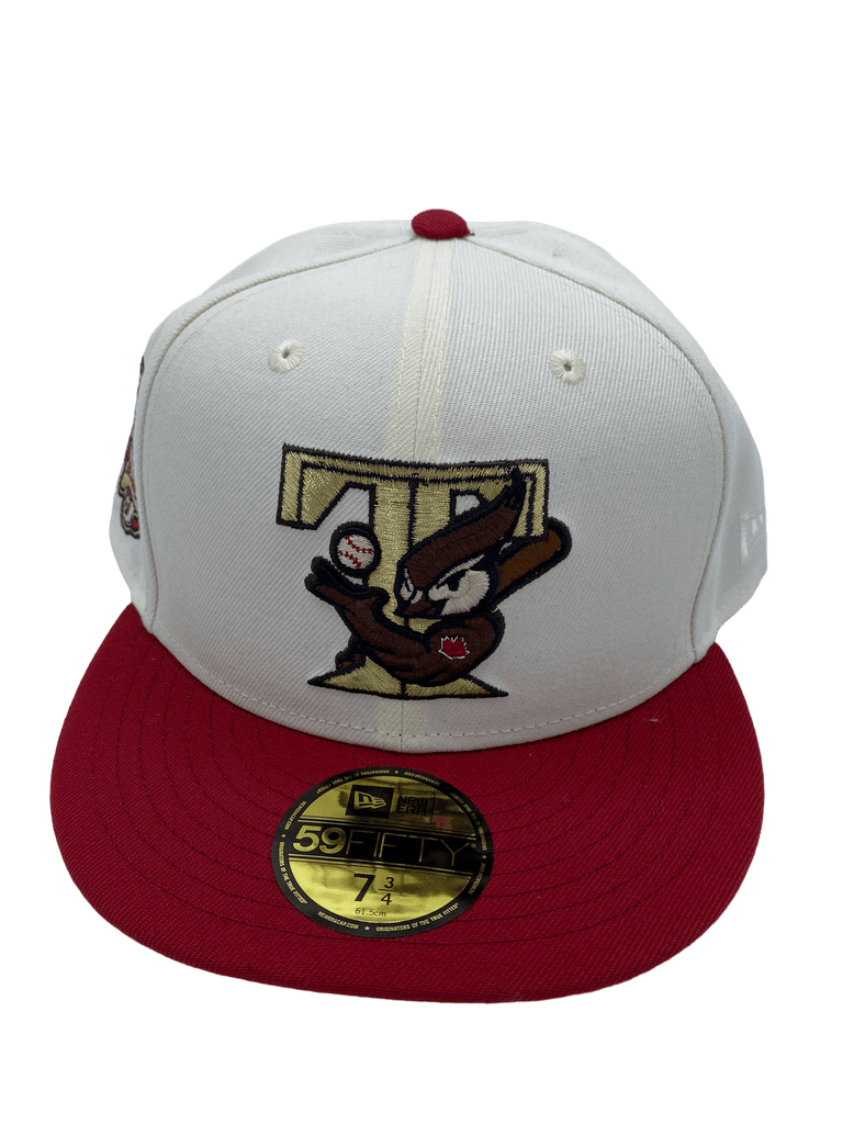 New Era Toronto Blue Jays Cream Chocolate Velvet 59FIFTY Fitted Hat