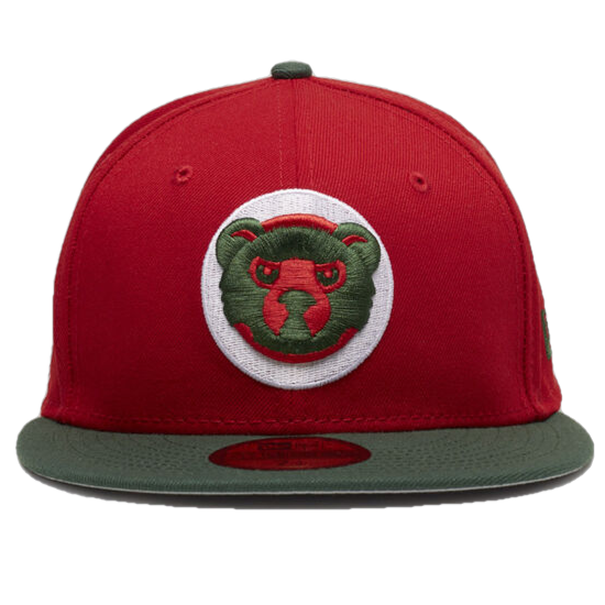 New Era x Snipes USA Chicago Cubs Poinsettia 59FIFTY Fitted Hat
