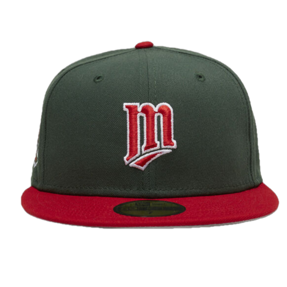 New Era x Snipes USA Minnesota Twins Poinsettia 59FIFTY Fitted Hat