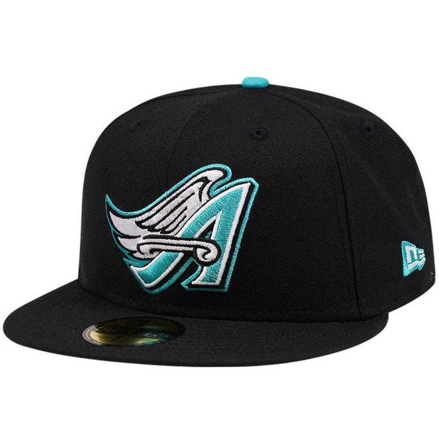 New Era Anaheim Angels Teal Infusion 59Fifty Fitted Cap