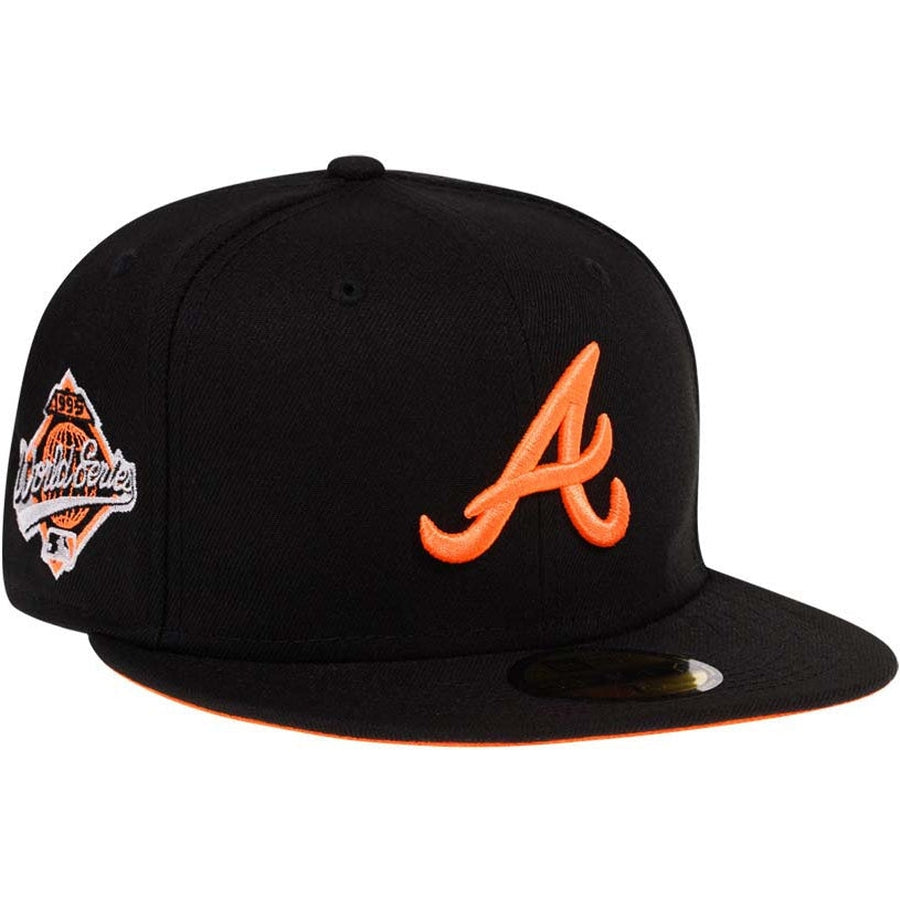 New Era Atlanta Braves 1995 World Series Neon Infusion Edition 59FIFTY Fitted Cap