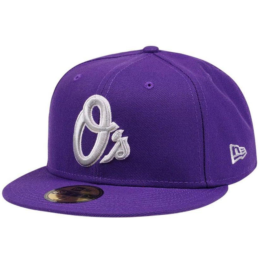 New Era Baltimore Orioles Platinum Purple Edition 59Fifty Fitted Hat