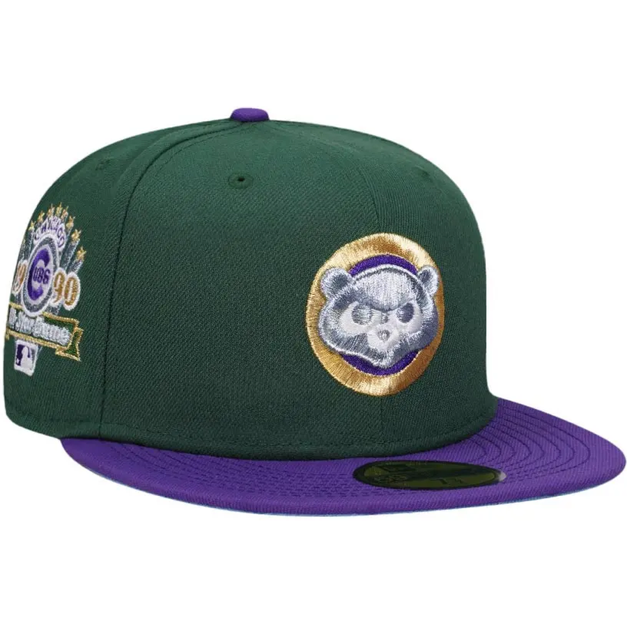 New Era Chicago Cubs 1990 All-Star Game Heavy Metallic 59FIFTY Fitted Cap
