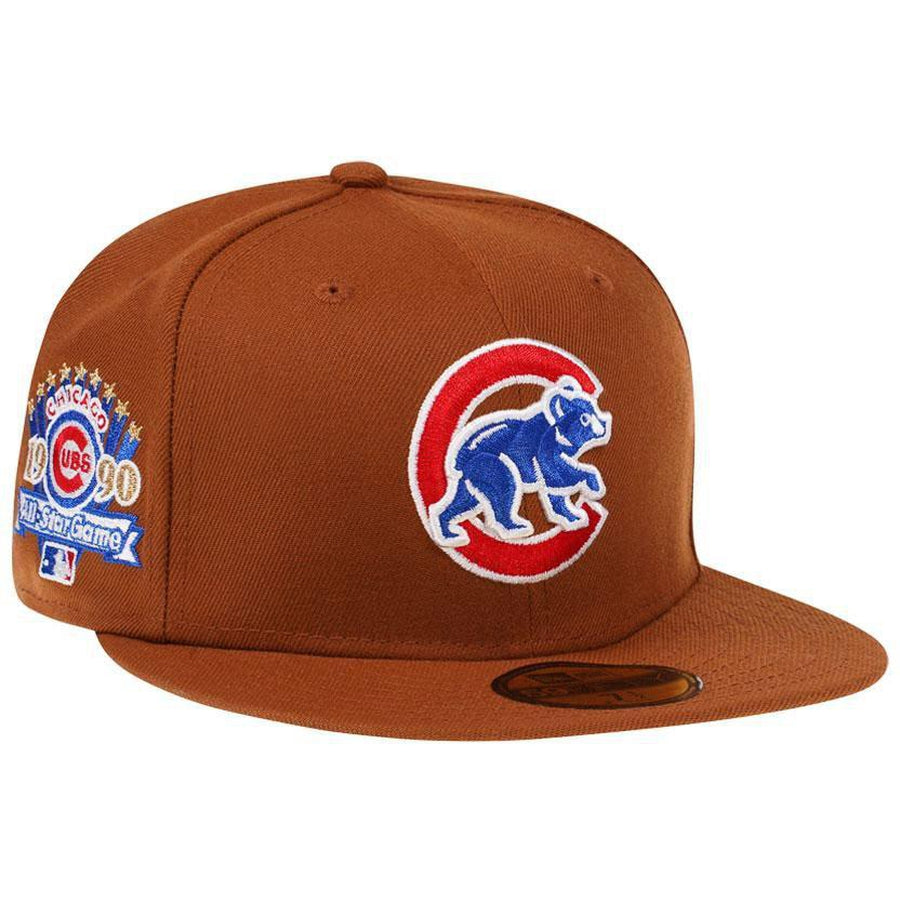 New Era Chicago Cubs All Star Game 1990 Bourbon and Suede Edition 59Fifty Fitted Cap