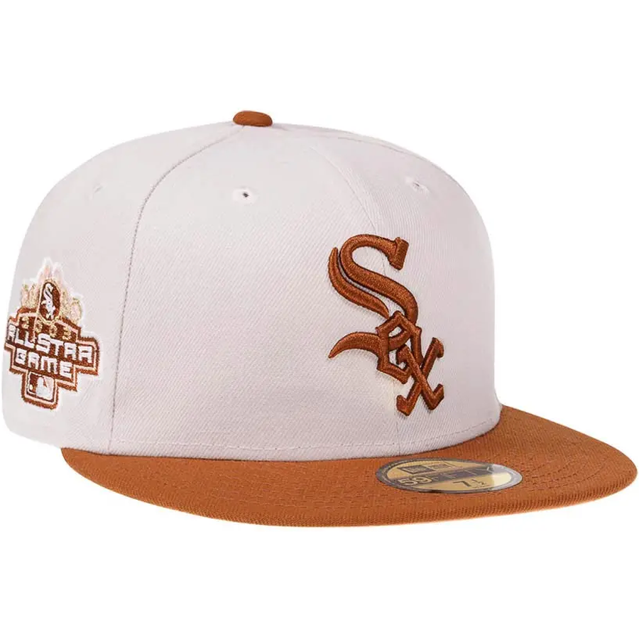 New Era Chicago White Sox 2003 All-Star Game Stone Bourbon Prime Edition 59FIFTY Fitted Hat