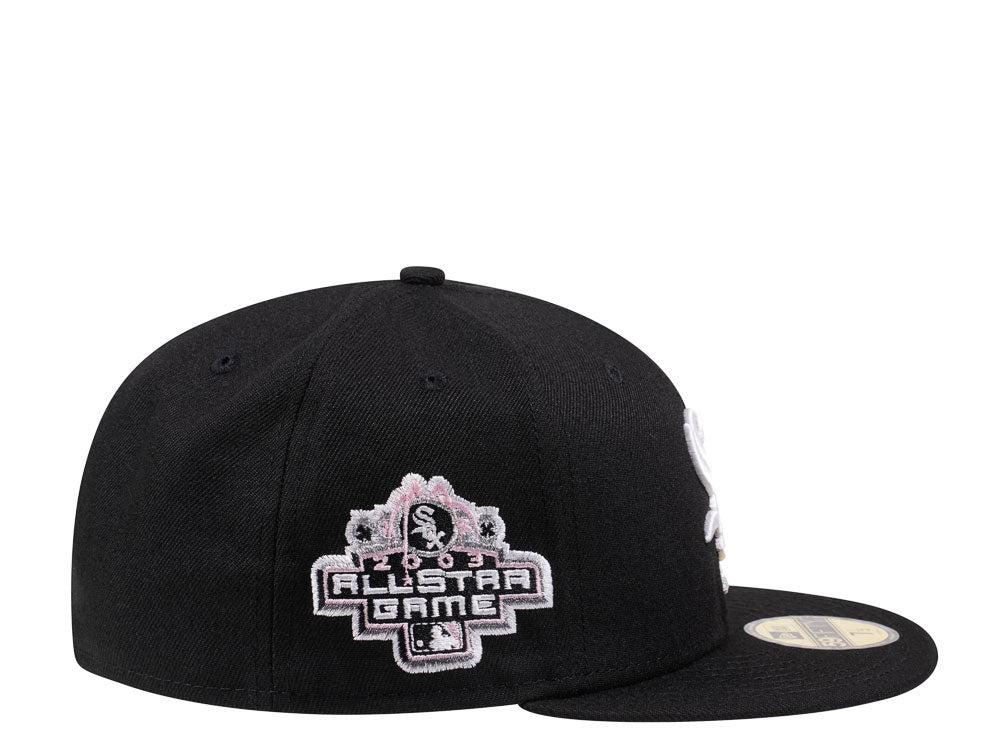 New Era Chicago White Sox 2003 All-Star Game Black & Pink 59FIFTY Fitted Hat