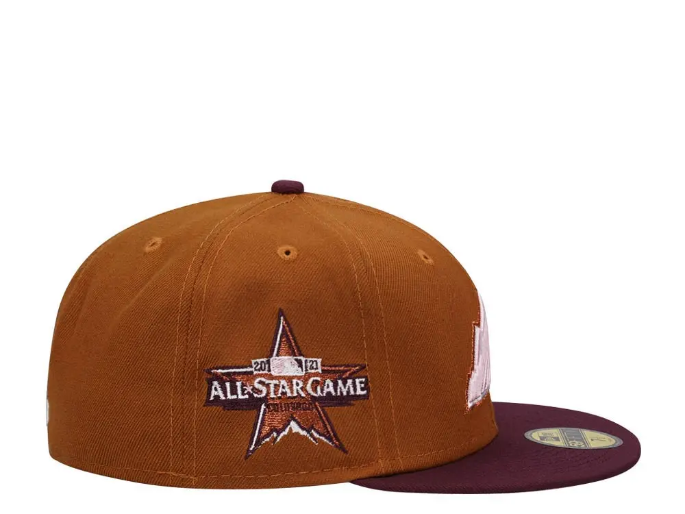 New Era Colorado Rockies 2021 All-Star Game Peanut Butter Glace 59FIFTY Fitted Hat