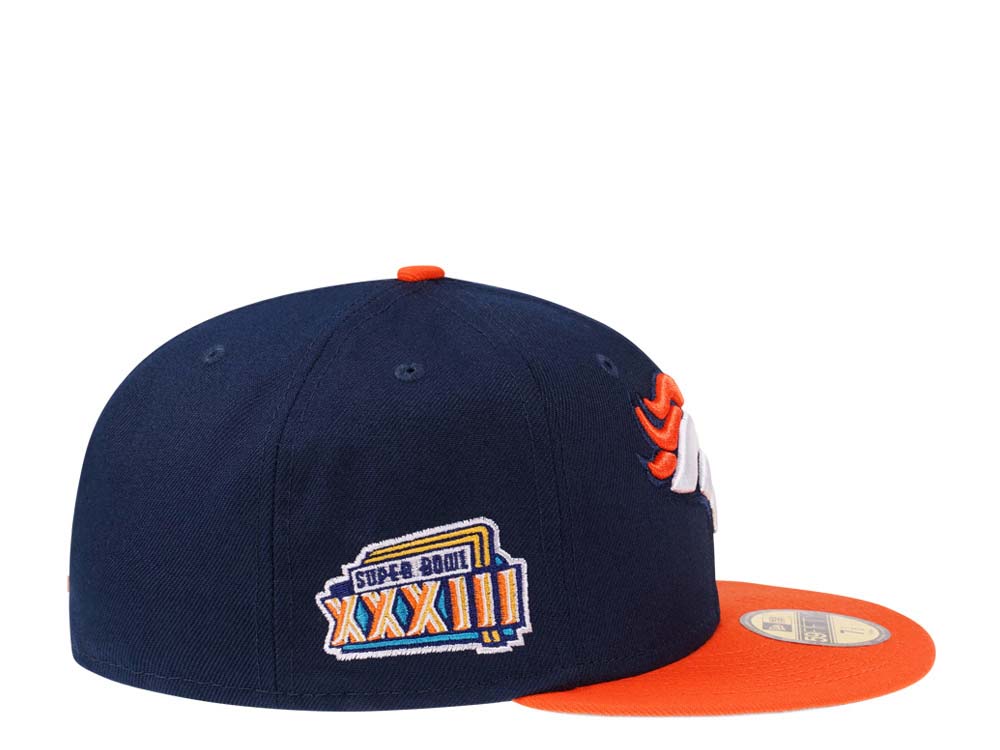 New Era Denver Broncos Super Bowl XXXIII Two Tone Edition 59Fifty Fitted Hat
