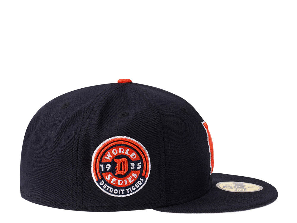 New Era Detroit Tigers World Series 1935 Navy Classic 59FIFTY Fitted Hat