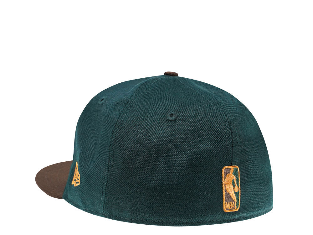 New Era Golden State Warriors Dark Green Edition 59FIFTY Fitted Hat