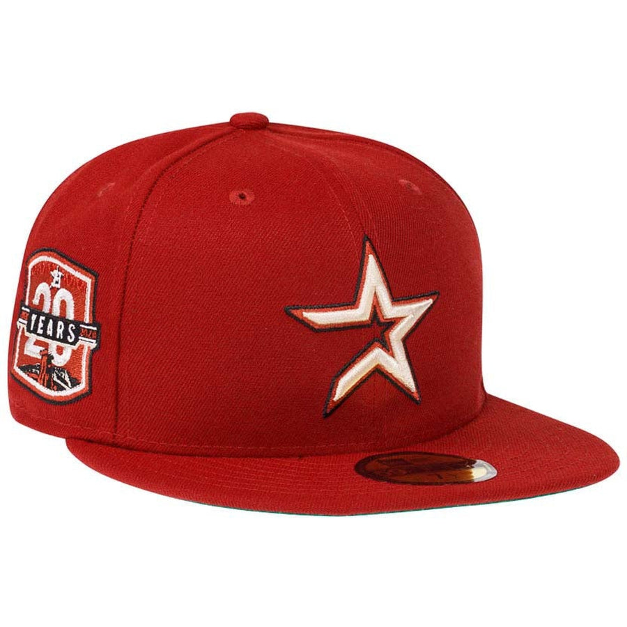New Era Houston Astros Red 20th Anniversary Throwback 59FIFTY Fitted Cap