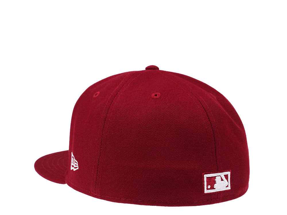 New Era Los Angeles Dodgers 40th Anniversary Smooth Red Edition 59FIFTY Fitted Cap