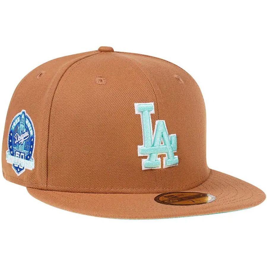 New Era Los Angeles Dodgers 60th Anniversary Fresh Peanut 59FIFTY Fitted Hat