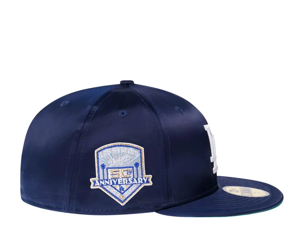New Era Los Angeles Dodgers Satin 50th Anniversary 59FIFTY Fitted Hat