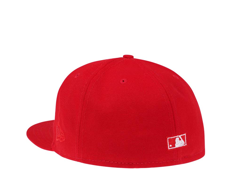 New Era Los Angeles Dodgers World Series 1981 Red Throwback 59FIFTY Fitted Hat