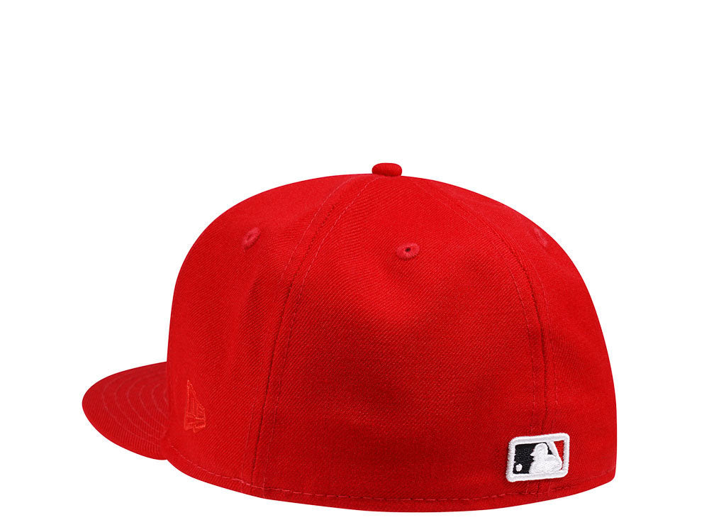 New Era Los Angeles Dodgers 60th Anniversary Palm Tree Red and Pink Edition 59Fifty Fitted Cap