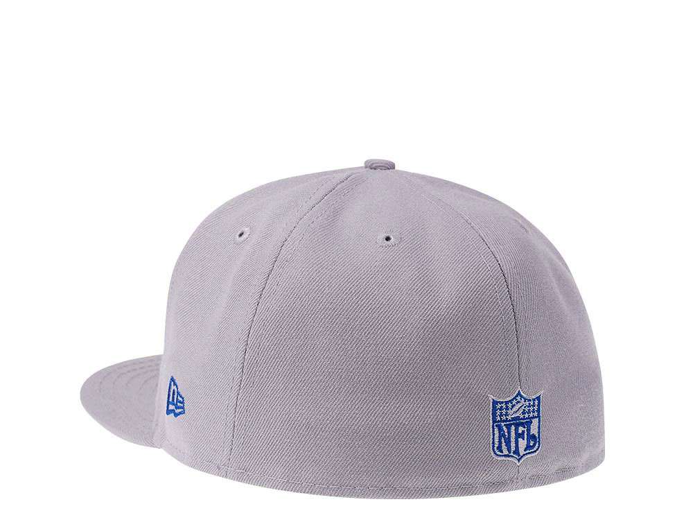 New Era Los Angeles Rams Blue Pop Throwback Edition 59FIFTY Fitted Hat