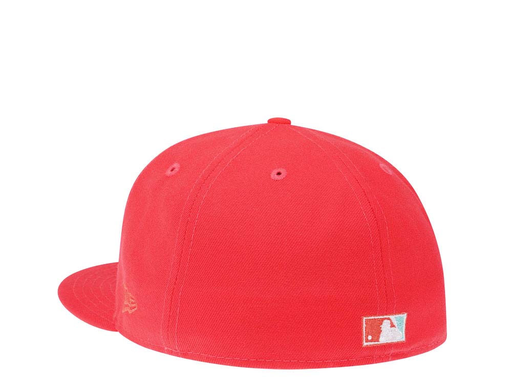 New Era Milwaukee Brewers 2012 All-Star Game Lava/Mint Edition 59FIFTY Fitted Cap