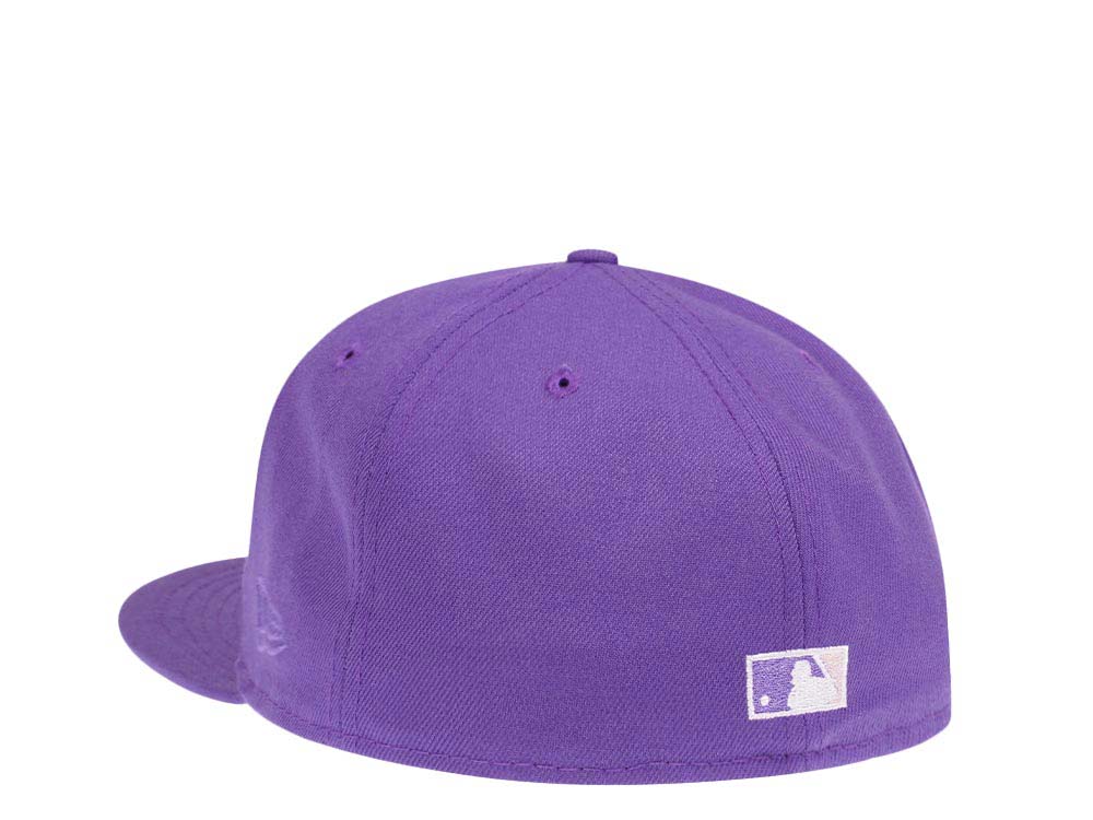 New Era Minnesota Twins 1985 All-Star Game Purple Pink 59FIFTY Fitted Hat