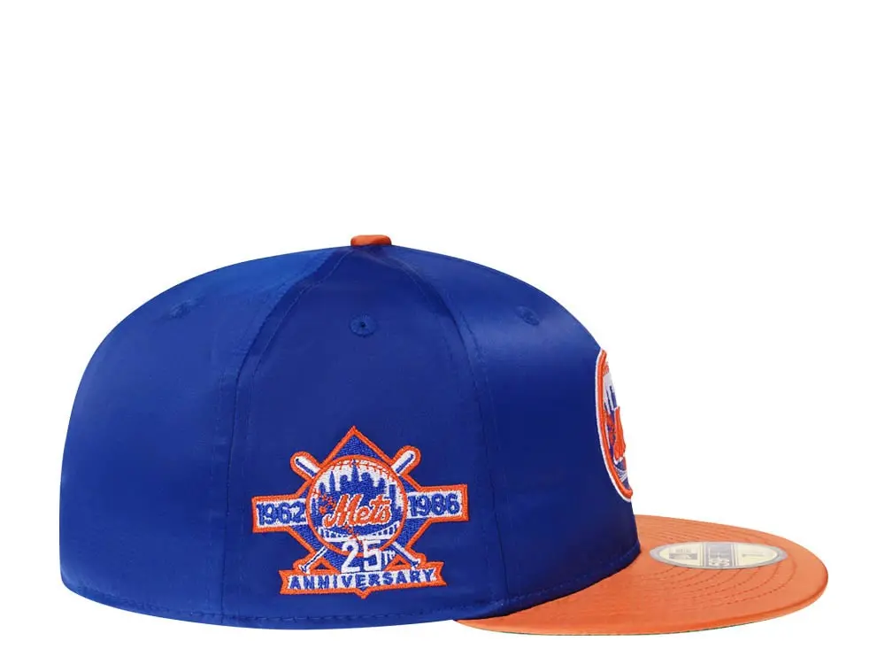 New Era New York Mets Satin 25th Anniversary 59FIFTY Fitted Hat