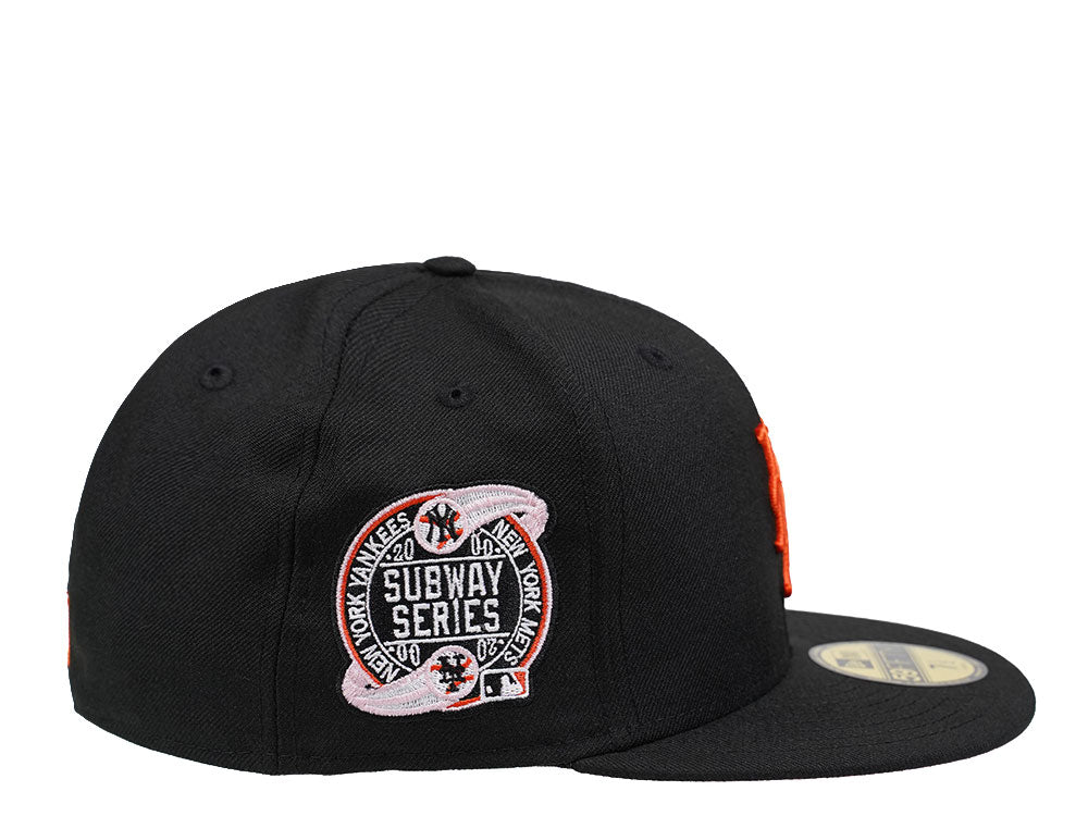 New Era New York Mets Subway Series Black and Pink Edition 59Fifty Fitted Hat