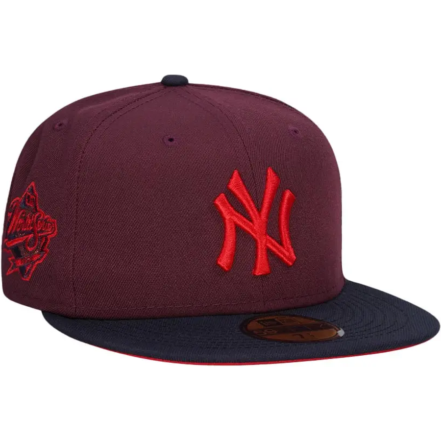 New Era New York Yankees 1998 World Series Merlot 59FIFTY Fitted Hat