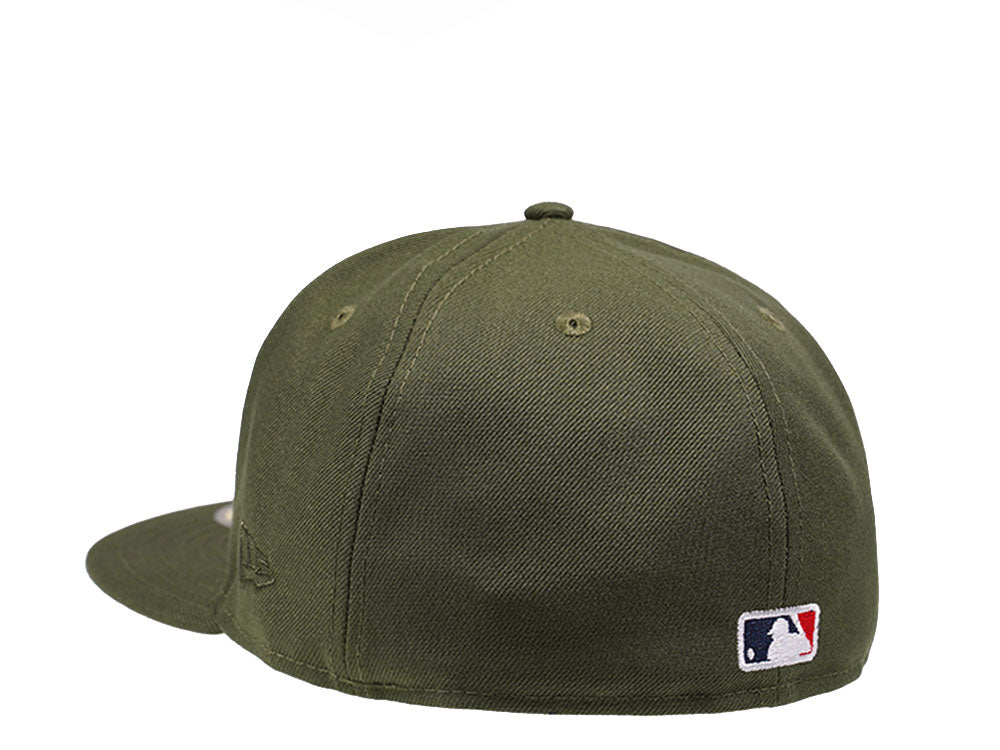 New Era New York Yankees World Series 1996 Rifle Green & Stone Edition 59FIFTY Fitted Hat