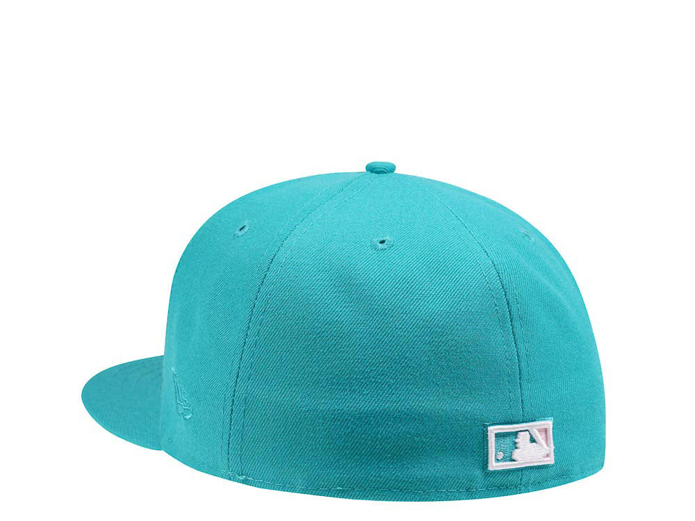 New Era New York Yankees 1996 World Series Teal & Pink 59FIFTY Fitted Hat