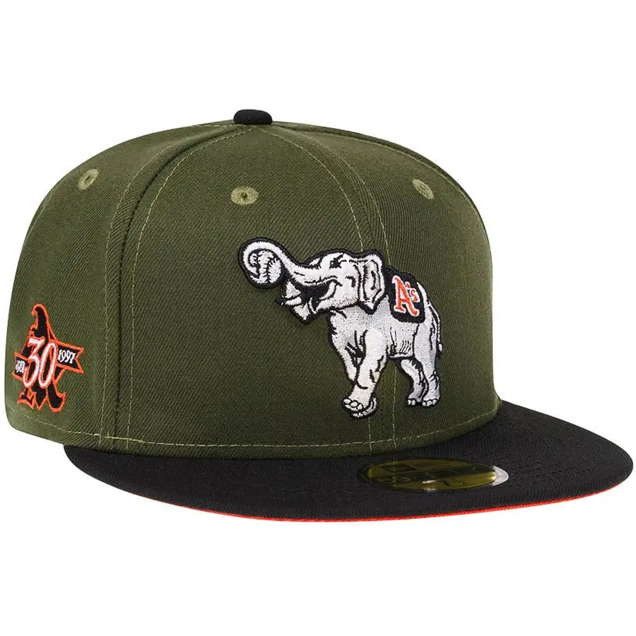 New Era Oakland Athletics 30th Anniversary Rifle Two Tone Edition 59FIFTY Fitted Hat